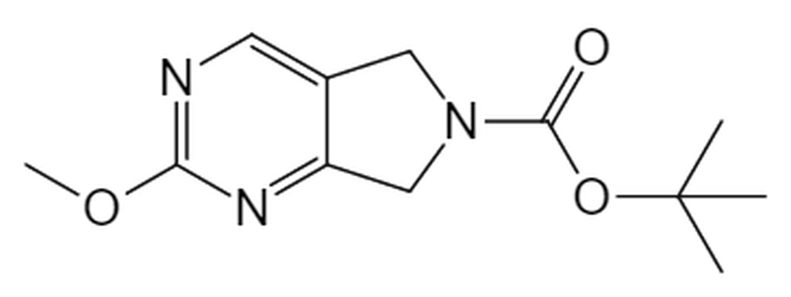 2-甲氧基-5,,7-二氢-6H-吡咯并[3,4-D]嘧啶-6-羧酸叔丁酯