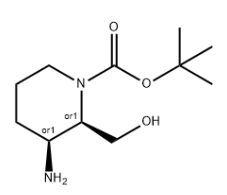 (2R,3S)-3-氨基-2-(羟甲基)哌啶-1-羧酸叔丁酯