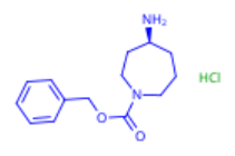 benzyl (4S)-4-aminoazepane-1-carboxylate  hydrochloride