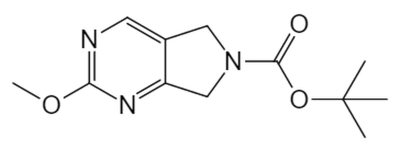 2-甲氧基-5,,7-二氢-6H-吡咯并[3,4-D]嘧啶-6-羧酸叔丁酯