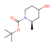 tert-butyl (2R)-4-hydroxy-2-methylpi peridine-1-carboxylate